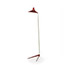 Wannenes Art Auctions-Metal and aluminium floor lamp
