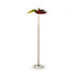Wannenes Art Auctions-Italian brass and aluminium floor lamp