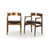Wannenes Art Auctions-Pair of wooden chairs, mod. 107 P