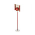 Wannenes Art Auctions-Italian metal laquered floor lamp