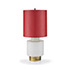 Wannenes Art Auctions-Brass and glass table lamp