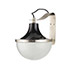 Wannenes Art Auctions-Pair of glass and metal sconces