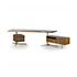 Wannenes Art Auctions-Rosewood and metal desk