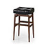 Wannenes Art Auctions-Wood and vinyl-leather barstool