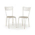 Wannenes Art Auctions-Pair of metal garden chairs