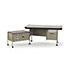 Wannenes Art Auctions-Metal office desk, "Spazio" series