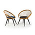 Wannenes Art Auctions-Pair of italian wood chairs