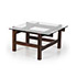 Wannenes Art Auctions-Rosewood and crystal low table