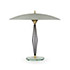 Wannenes Art Auctions-Glass and metal table lamp