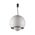 Wannenes Art Auctions-Metal and glass ceiling lamp