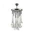 Wannenes Art Auctions-Metal and glass ceiling lamp