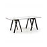 Wannenes Art Auctions-Glass and aluminium table "Gaetano"