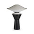 Wannenes Art Auctions-Metal and glass table lamp "Giada"