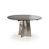 Wannenes Art Auctions-Stainless steel and marble table