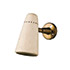 Wannenes Art Auctions-Pair of aluminum and brass spotligts