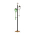Wannenes Art Auctions-Glass and metal floor lamp