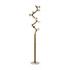 Wannenes Art Auctions-Brass and aluminum floorlamp