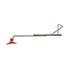 Wannenes Art Auctions-Brass and aluminum floor / wall lamp