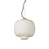 Wannenes Art Auctions-Glass and aluminum ceiling lamp