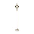 Wannenes Art Auctions-Aluminum and glass floorlamp with marble base