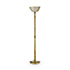 Wannenes Art Auctions-Brass and Murano glass floor lamp