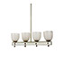 Wannenes Art Auctions-Brass and Murano glass ceiling lamp