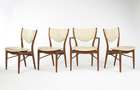 Wright-Dining chairs, set of eight