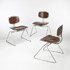 Wright-Beaubourg chairs, set of six