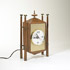 Wright-Baroque table clock