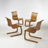 Wright-Cantilever dining chairs model 21