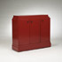 Wright-China-red lacquer cabinet