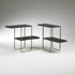 Wright-Two-tiered tables, pair
