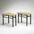Wright-Wedge-Shaped end tables, model 5215