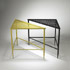 Wright-4/4 side tables, pair
