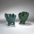 Wright-Lava vase, pair
