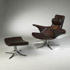 Wright-Seagull chair/ottoman