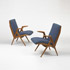 Wright-Armchairs, pair