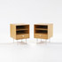 Wright-Thin Edge nightstands model # 5207