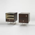 Wright-Thin Edge nightstands model, pair