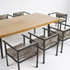 Wright-Dining set from the Hy Hammer house