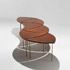 Wright-Tables, set of six model #523