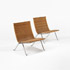 Wright-PK 22 chairs, pair