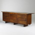 Wright-Triple walnut chest