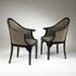 Wright-Armchairs, pair