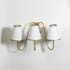 Wright-Jet d'eau sconces, pair