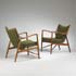 Wright-NF-45 chairs, pair