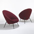 Wright-Lounge chairs, pair