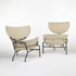 Wright-PL-19 lounge chairs, pair