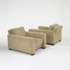 Wright-Square Back Easy Chairs