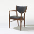 Wright-BO-46 armchairs, pair